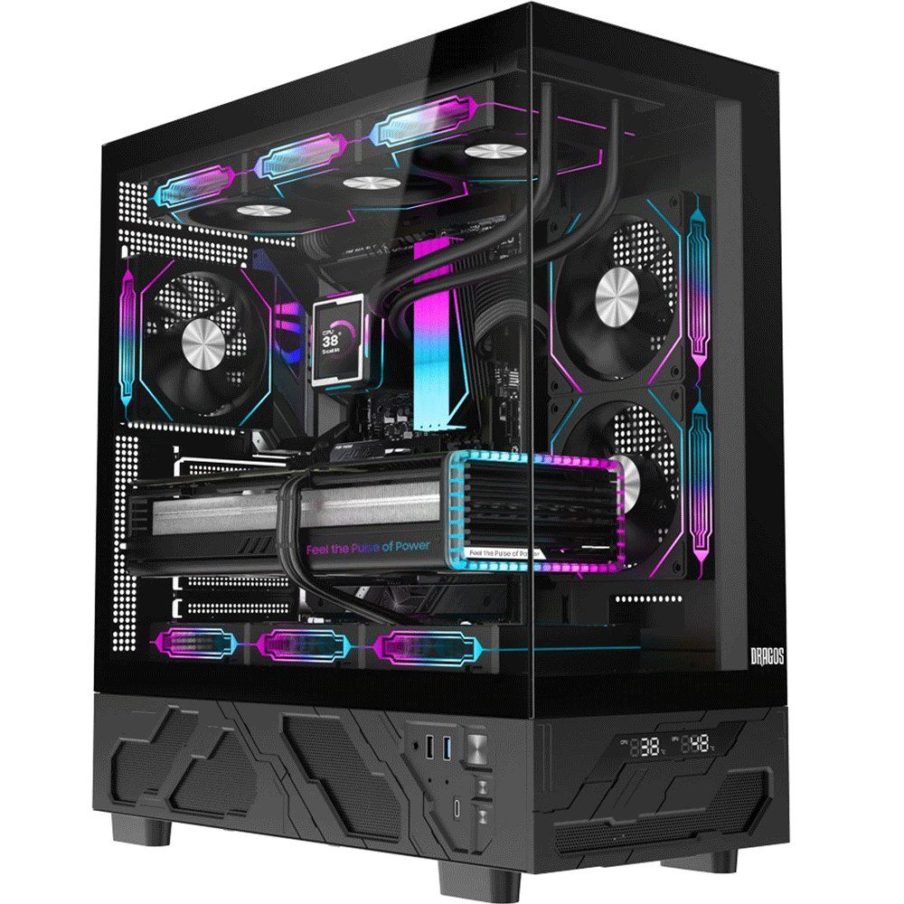 Dragos DRX7539 Ryzen 5 5600 32GB RAM 1TB SSD 8GB RTX 5060 FreeDOS Oyun Bilgisayarı