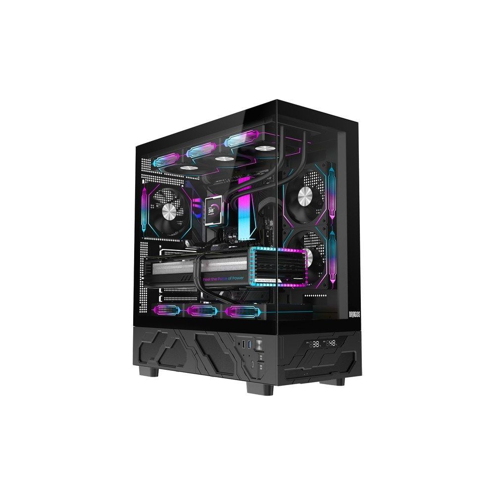 Dragos DRX7575 Ryzen 5 7600 32GB RAM 1TB SSD 12GB RTX 5070 FreeDOS Oyun Bilgisayarı