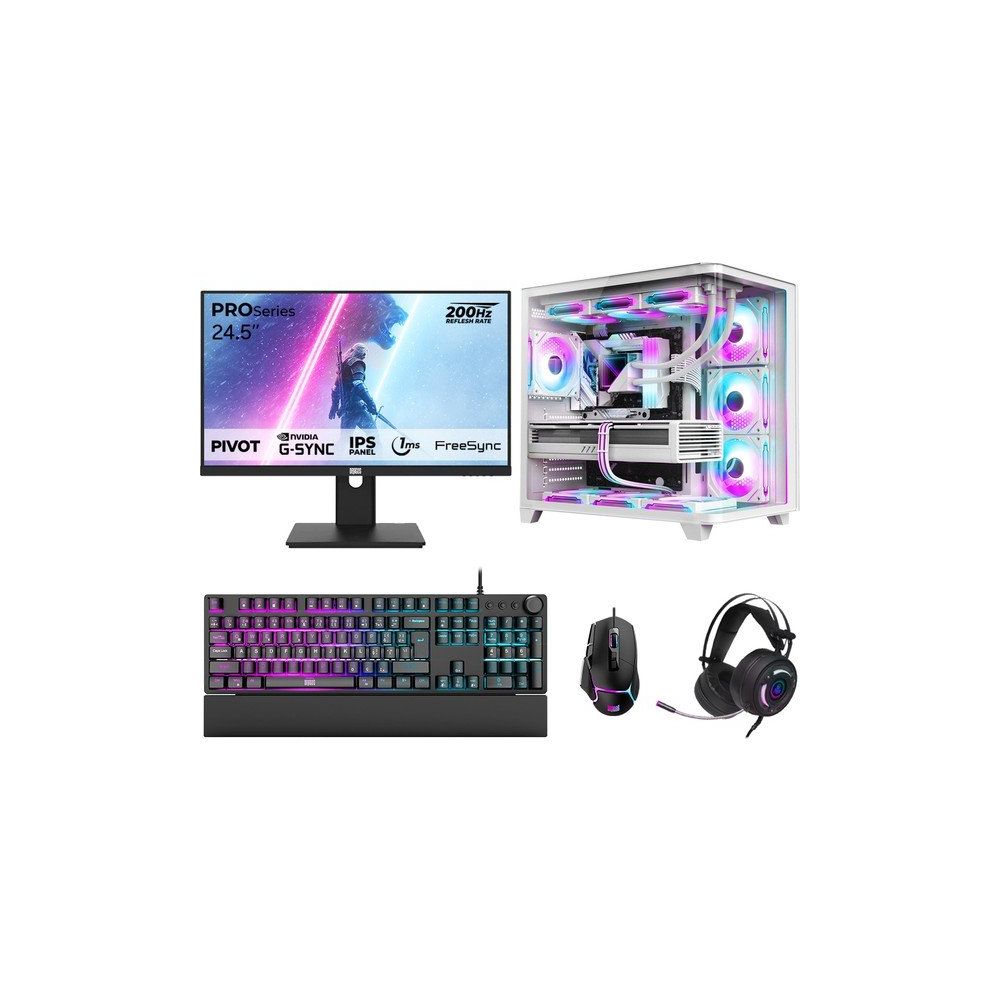 Dragos DRX7635 Ryzen 7 5700X 32GB RAM 1TB SSD 8GB RTX 5060 FreeDOS 24.5 inç Monitör Oyun Bilgisayarı