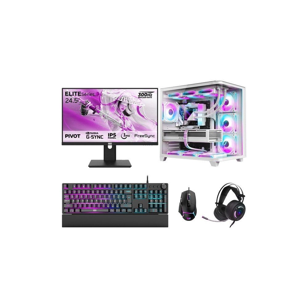 Dragos DRX7680 Ryzen 7 7700 32GB RAM 1TB SSD 8GB RTX 5060 FreeDOS 24.5 inç Monitör Oyun Bilgisayarı
