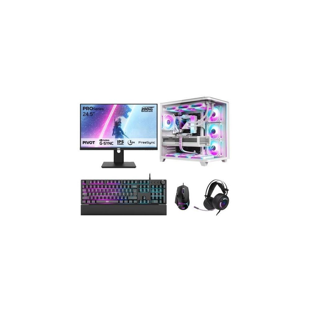 Dragos DRX7715 Ryzen 7 5700X 32GB RAM 1TB SSD 16GB RTX 5060 Ti FreeDOS 24.5 inç 200Hz Monitör Oyun Bilgisayarı