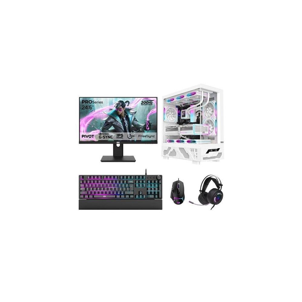 Dragos DRX7740 Ryzen 5 7600 32GB RAM 1TB SSD 16GB RTX 5060 Ti FreeDOS 24.5 inç Monitör Oyun Bilgisayarı