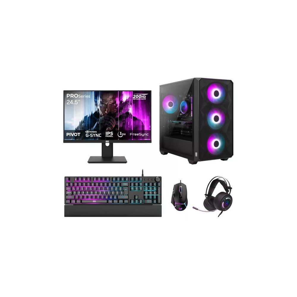 Dragos DRX7833 Ryzen 7 7700 32GB RAM 1TB SSD 12GB RTX 5070 FreeDOS 24.5 inç Monitör Oyun Bilgisayarı