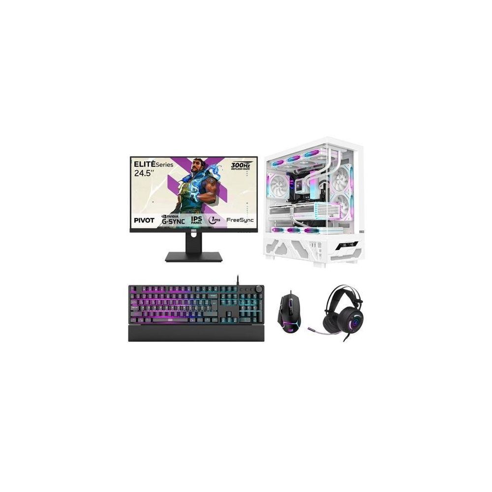 Dragos DRX7837 Ryzen 7 7700 32GB RAM 1TB SSD 12GB RTX 5070 FreeDOS 24.5 inç Monitör Oyun Bilgisayarı