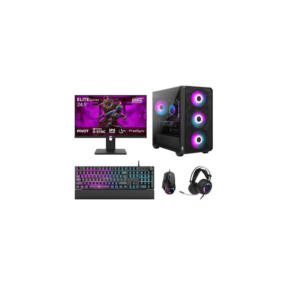 Dragos DRX7838 Ryzen 7 7700 32GB RAM 1TB SSD 12GB RTX 5070 FreeDOS 24.5 inç Monitör Oyun Bilgisayarı