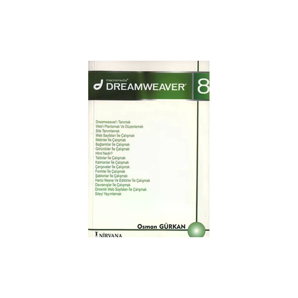 DREAMWEAVER 8 - OSMAN GÜRKAN