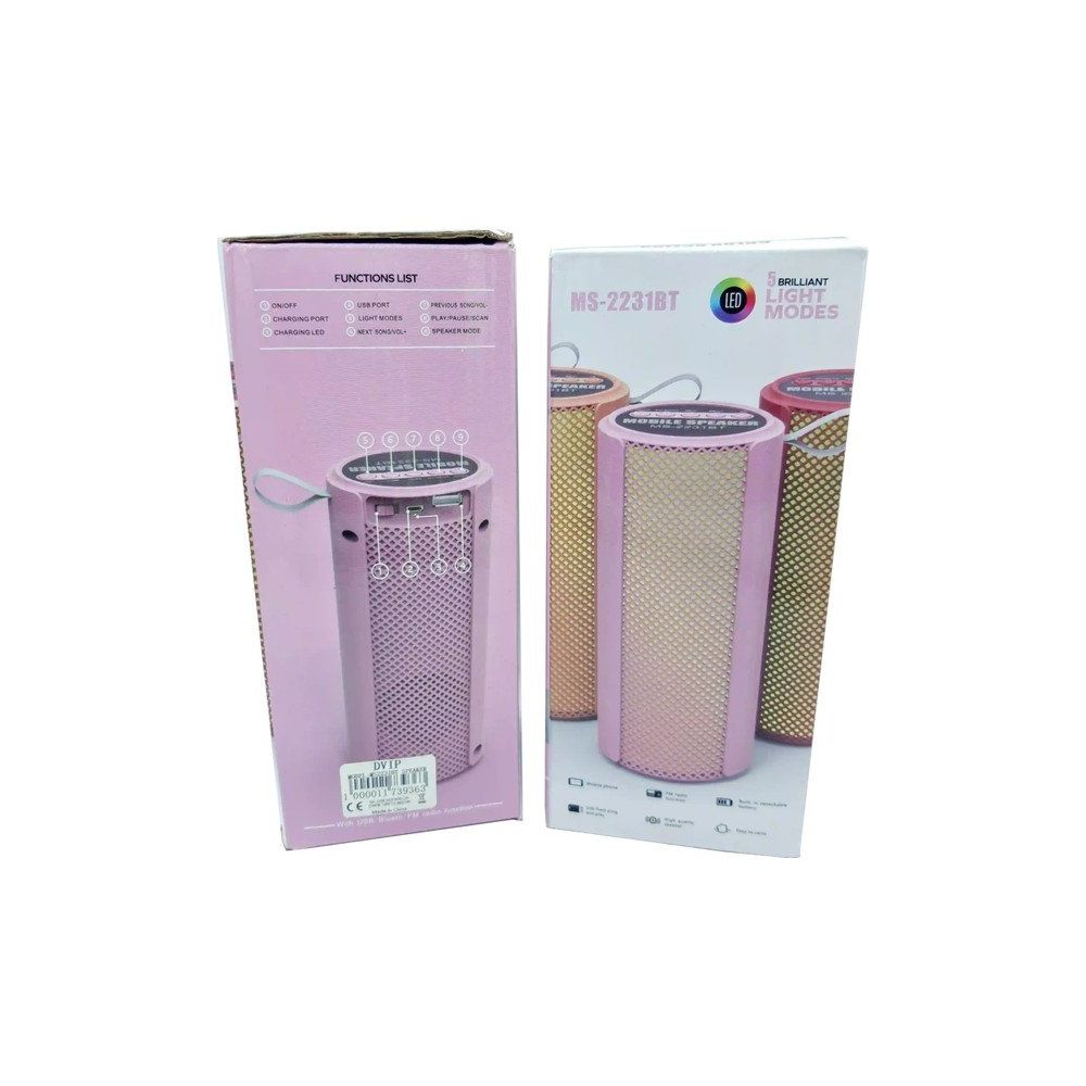 Dvip MS-2231BT Taşınabilir Mini Kablosuz Bluetooth Hoparlör