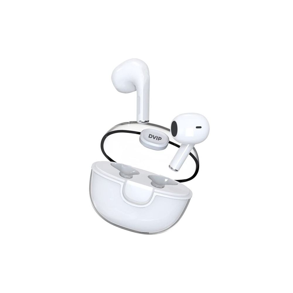 Dvıp TK01 Space One Tws Beyaz 5.0 Bluetooth Kulaklık