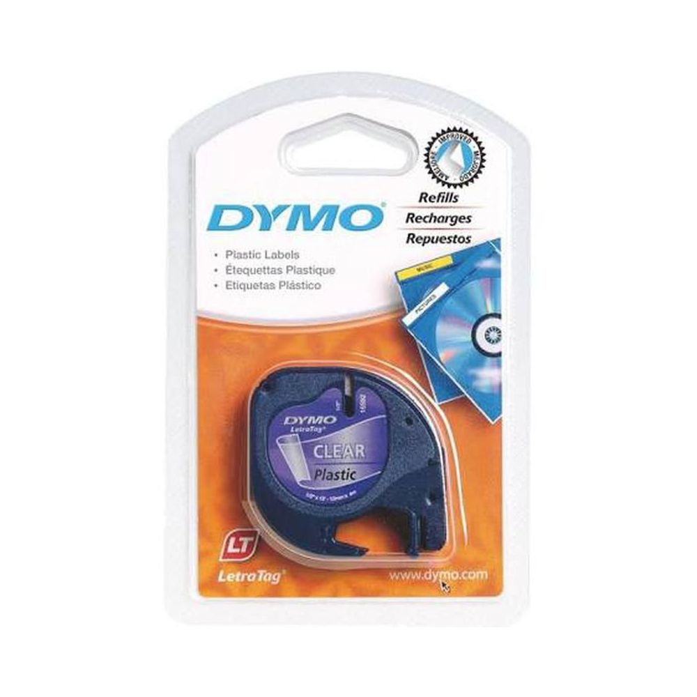 Dymo 12267 Letratag 12x4 Şeffaf Plastik Şerit Fiyatları | Cimri