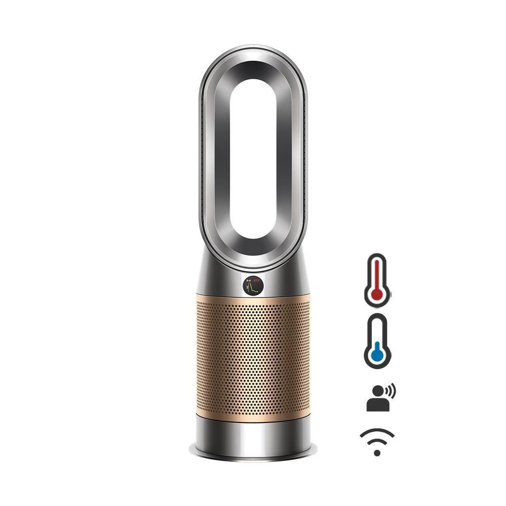 Dyson purifier hot＆cool HP2 Dyson Purifier Nikel Altın Hot+Cool HP2 De-NOx Isıtıcı Özellikli