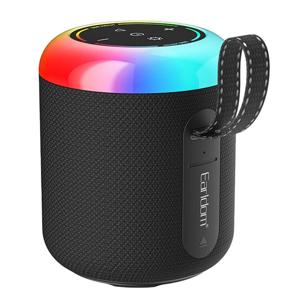 Earldom A38 Rgb Işıklı Süper Bass Bt 5.3 Siyah Kablosuz Hoparlör