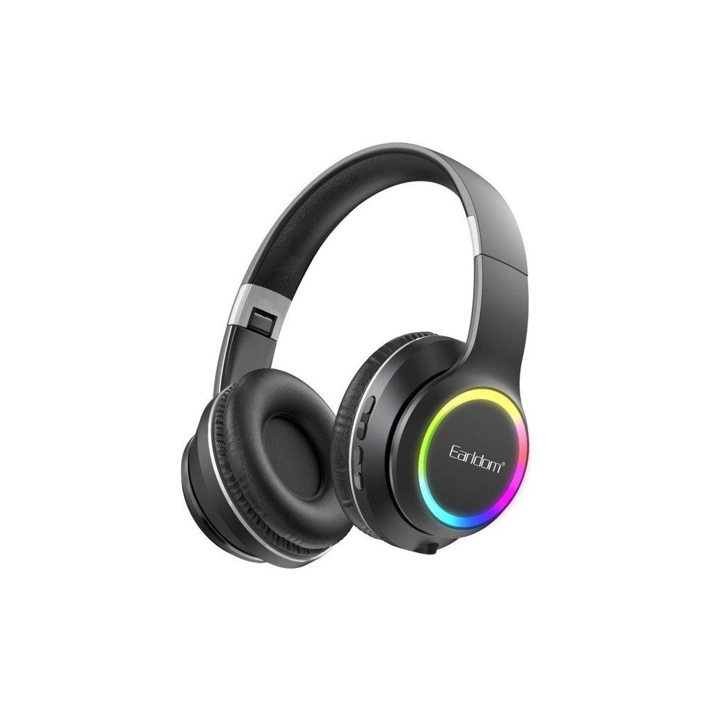 Earldom B06 RGB Siyah Kafaüstü Bluetooth Kulaklık