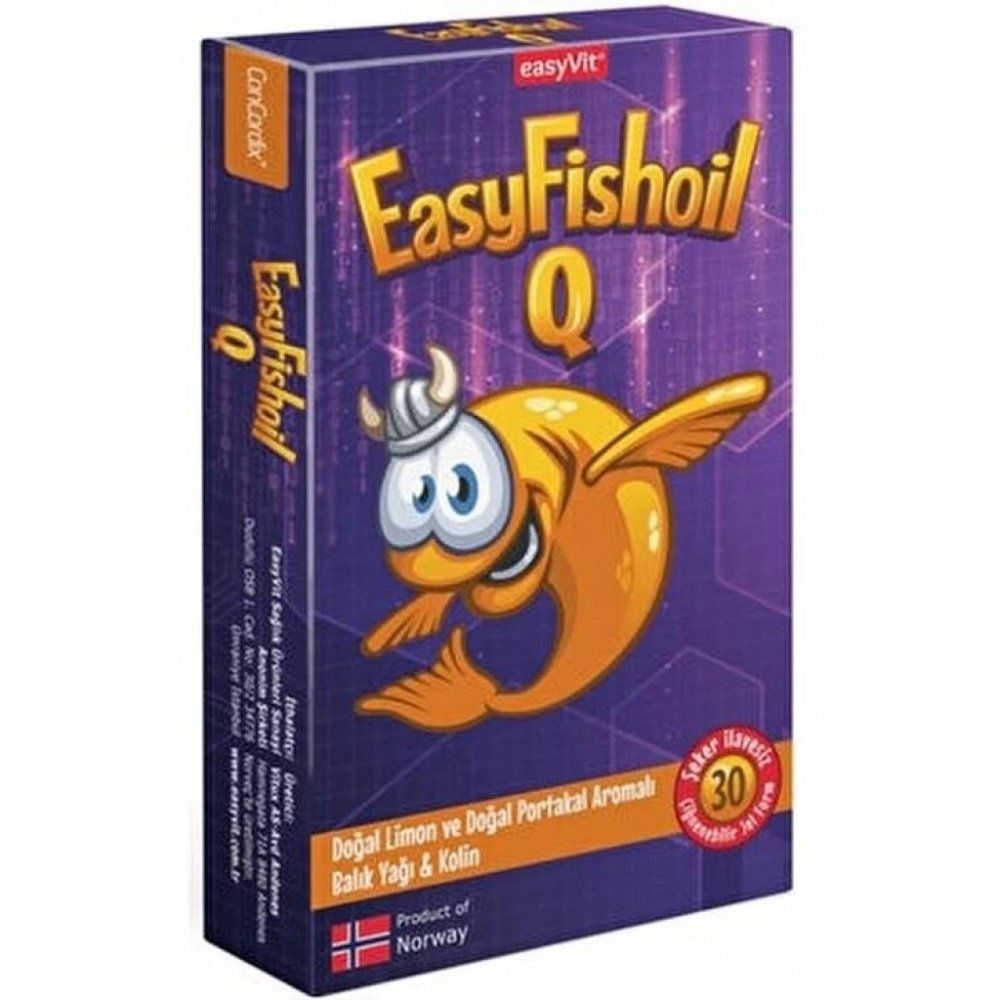 Easy Fishoil Easyfishoil Q 30 Çiğneme Tableti Fiyatları