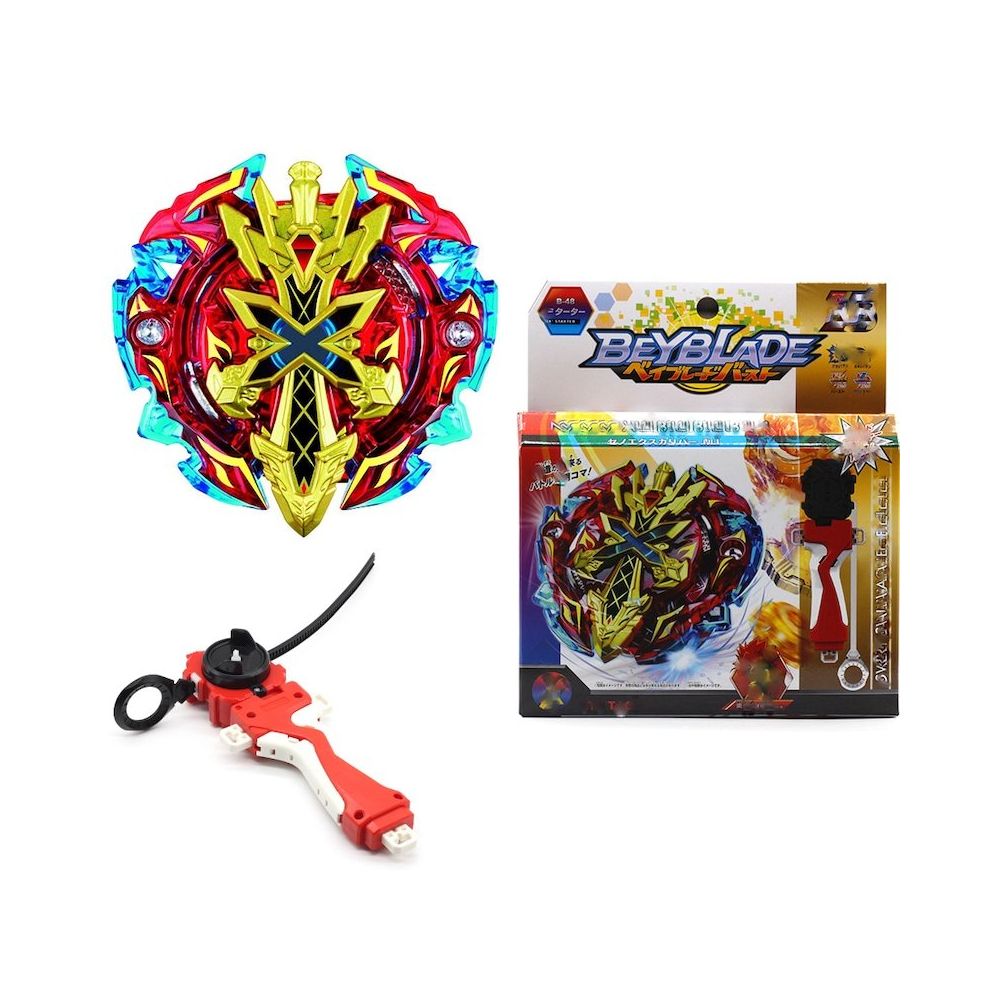 EFOTECH Beyblade B48 Burst Xeno Excalibur M.ı Atıcı Metal