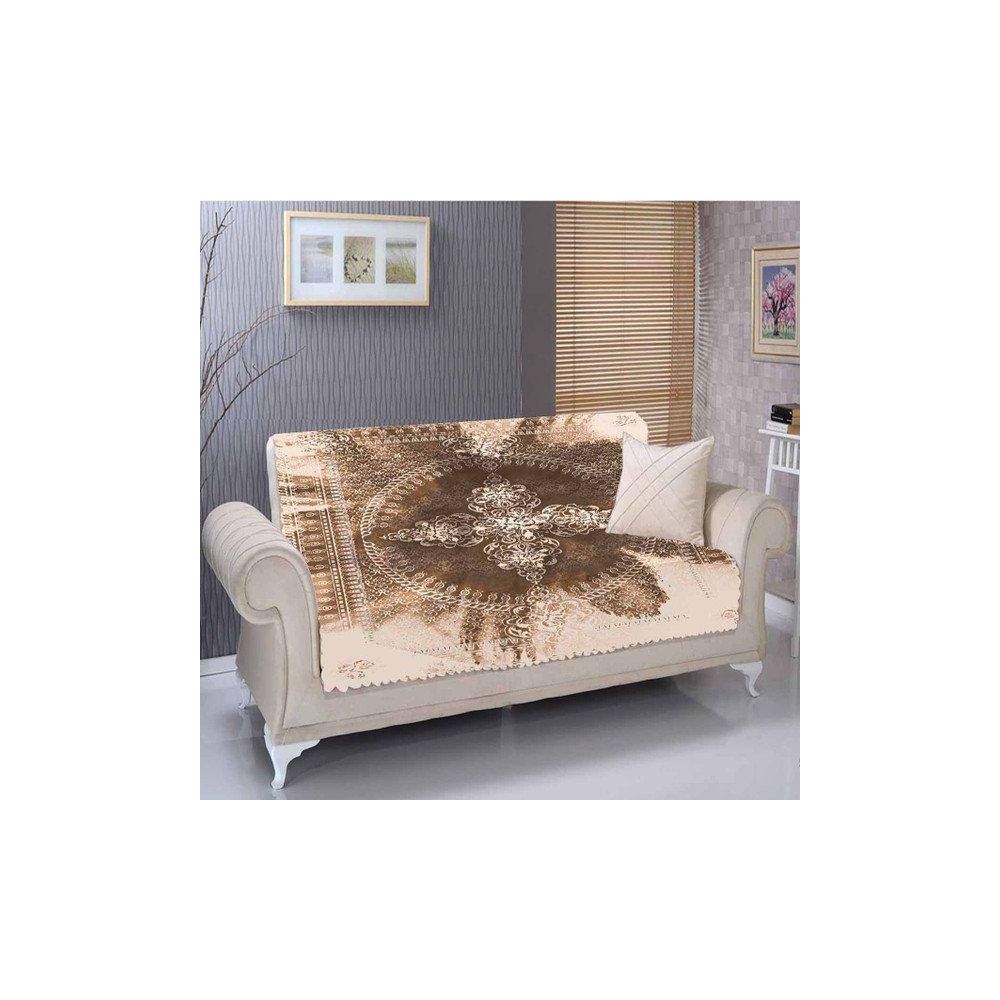 Else Hali Kahve Desenli 3d 180x225 Cm Koltuk Ortusu Kilifi Fiyatlari