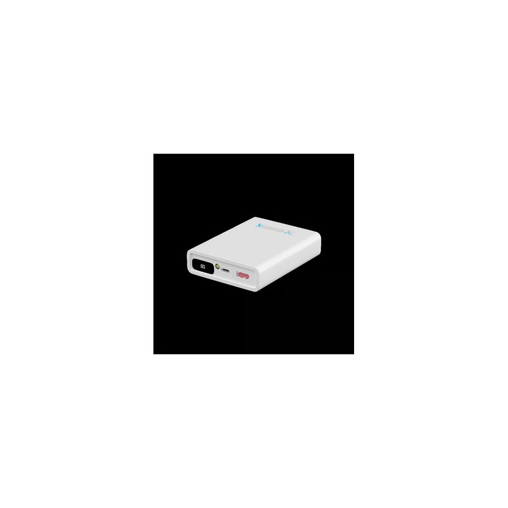 Enerx ENR-P10188DC 10.000 mAh 2.1 Amper Dijital Göstergeli Beyaz Powerbank