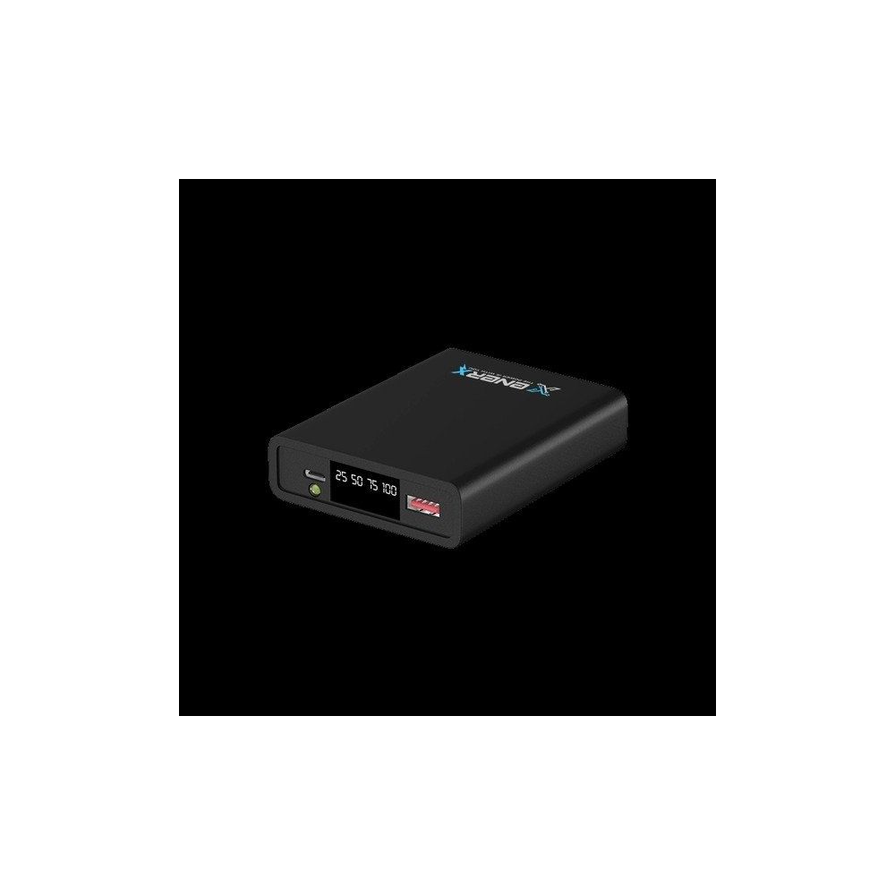 Enerx ENR-P1025DC 10.000 mAh 2.1 Amper LED Göstergeli Siyah Powerbank