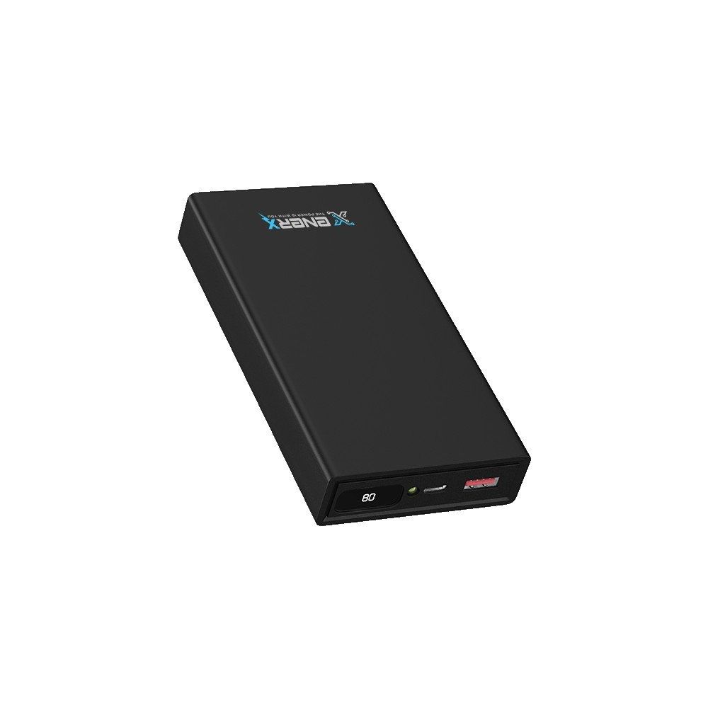 Enerx ENR-P20188DC 20.000 mAh 2.1 Amper Dijital Göstergeli Siyah Powerbank
