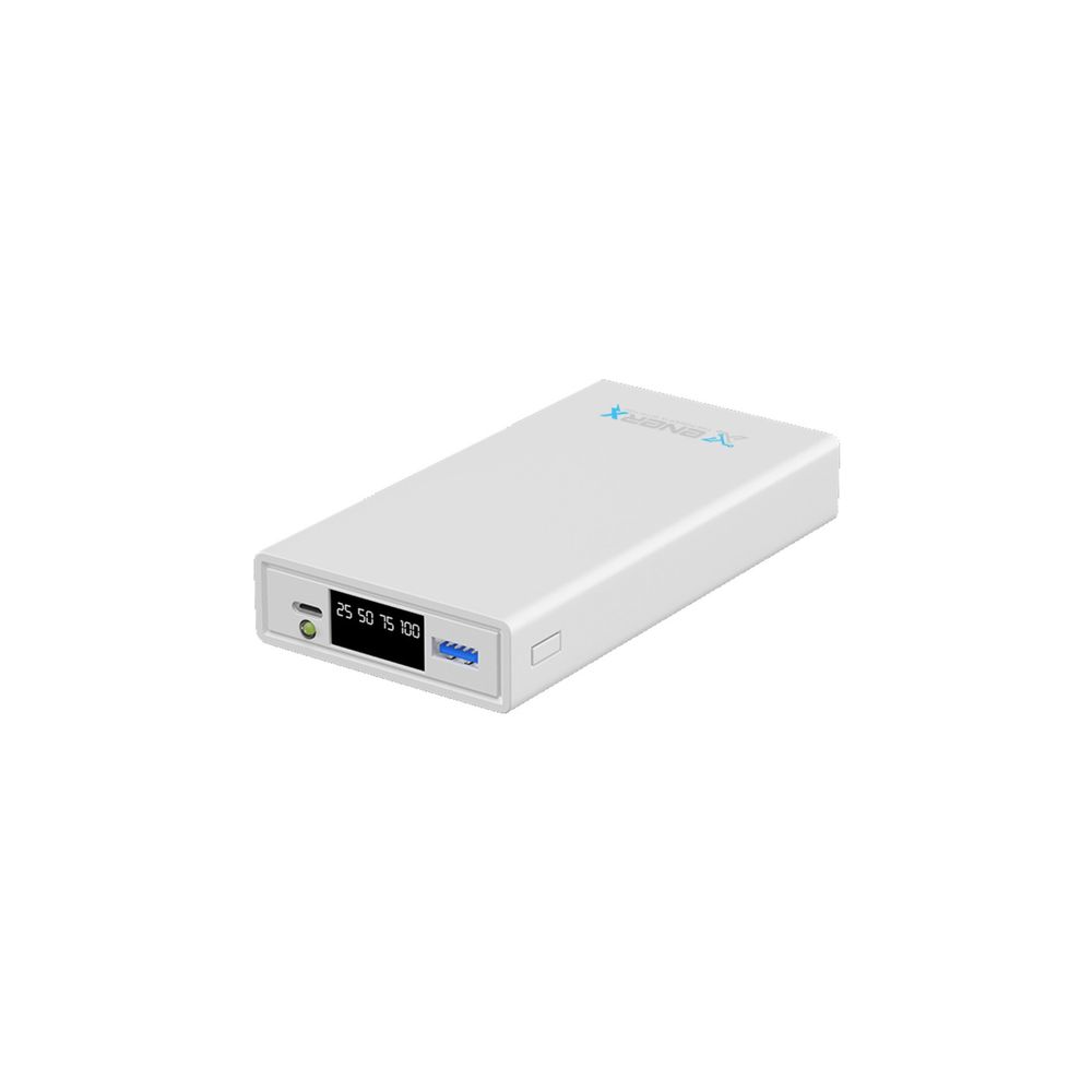 Enerx ENR-P2025DT 20.000 mAh 22.5 Watt Led Göstergeli Beyaz Powerbank