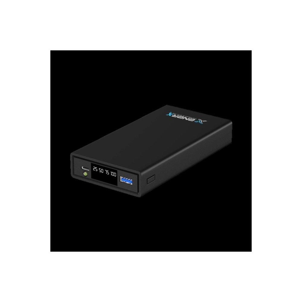 Enerx ENR-P2025DT 20.000 mAh 22.5 Watt Led Göstergeli Siyah Powerbank