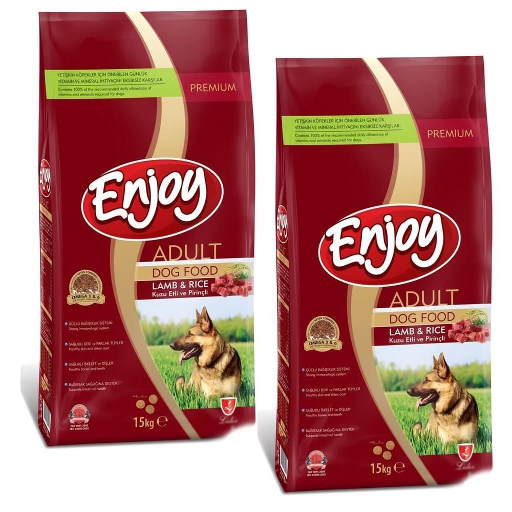 Enjoy 2x15 Kg Kuzu Etli Ve Princli Yetiskin Kopek Mamasi Fiyatlari