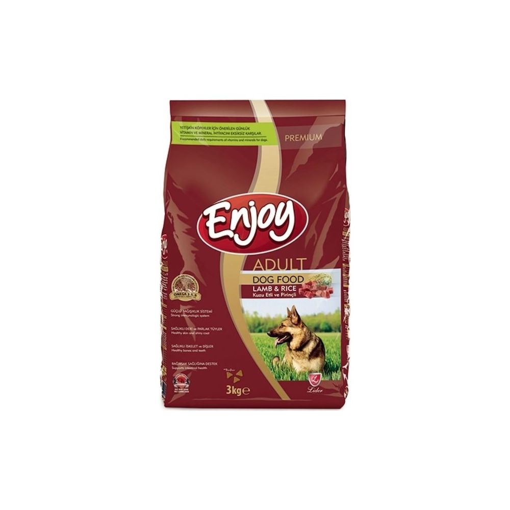 Enjoy Yetiskin Kuzu Etli Acik 1 Kg Kopek Mamasi Fiyatlari