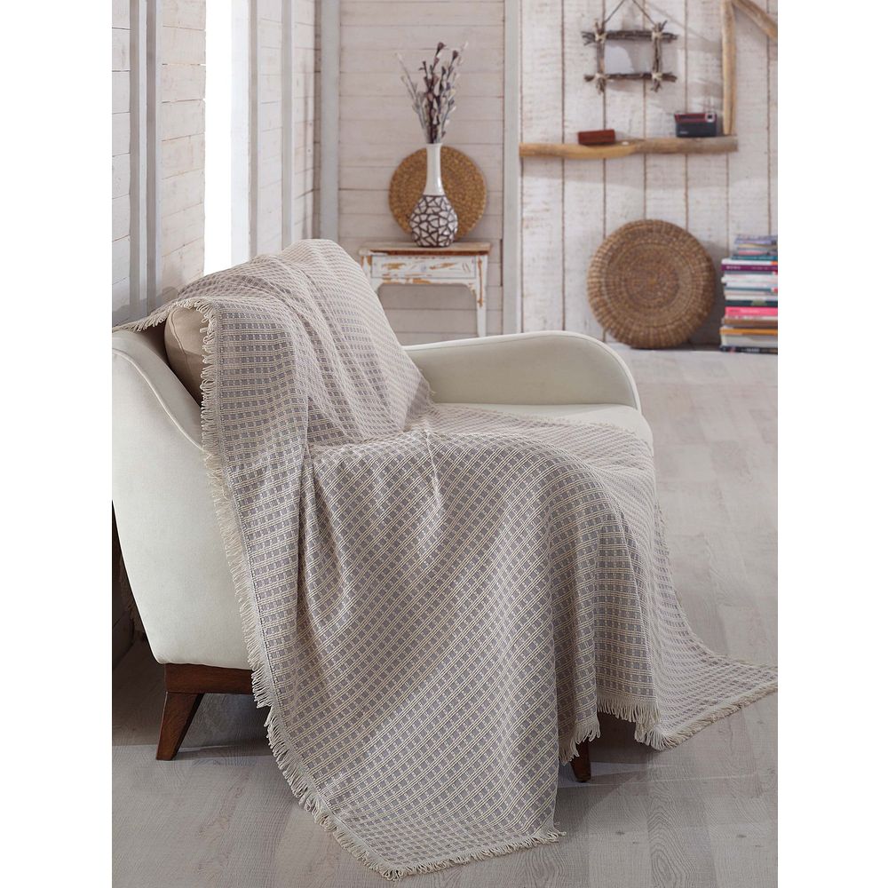 Special Home Tay Tuyu Koltuk Ve Cekyat Ortusu Krem 175x215cm Ev Tekstili Kazanabil Com