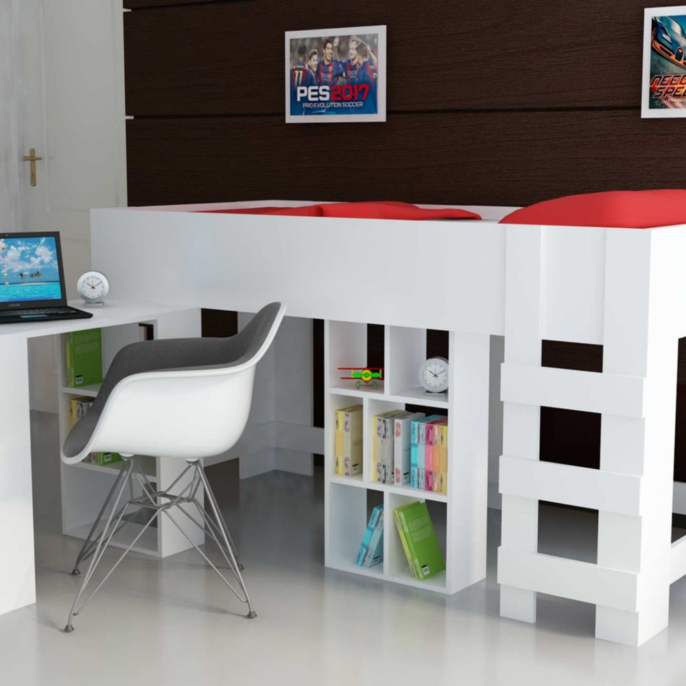 Pelemall Evbingo Ideal Montessori Bed White U10 90x190 Bed Compatible Newmob U10 129 750 Id