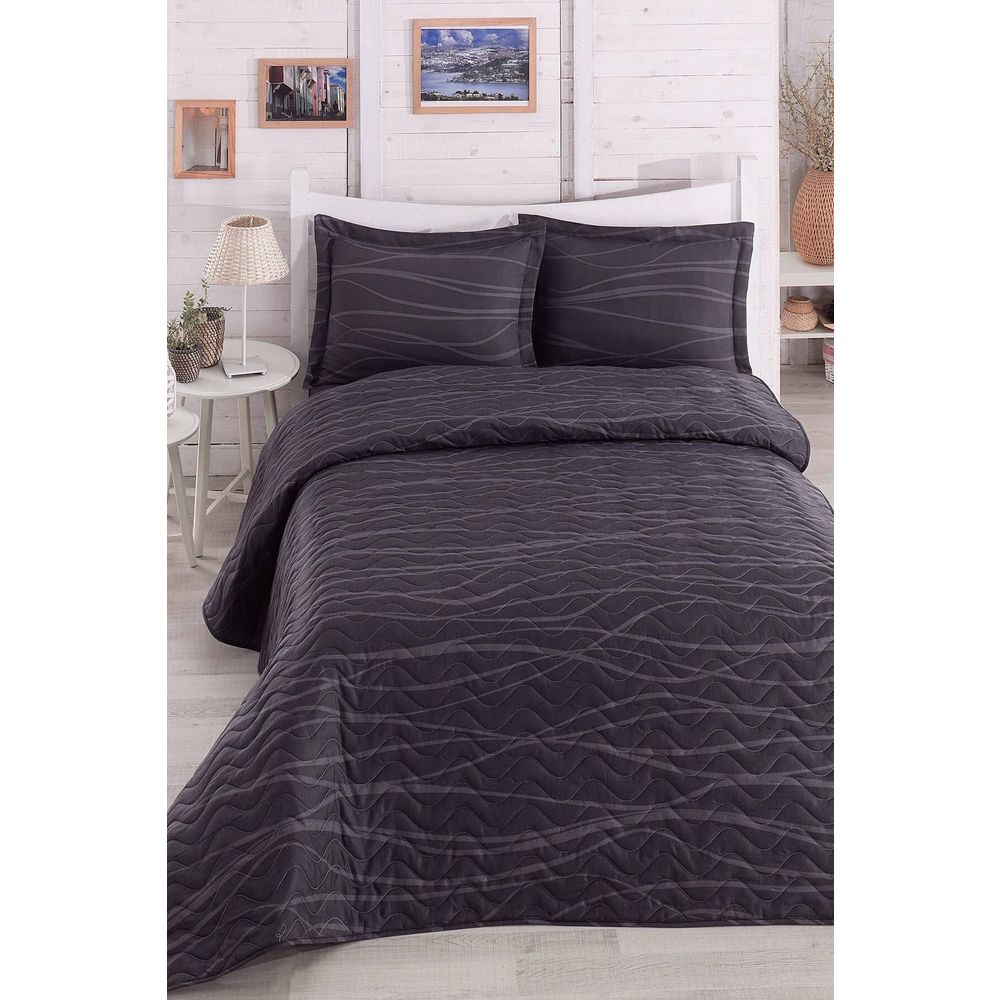 ev ev home ep 011236 verda gri cift kisilik kapitone yatak ortusu seti fiyatlari