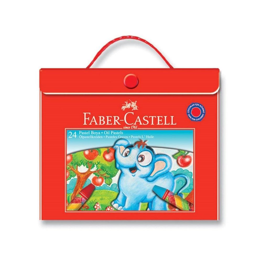 Faber Castell 24 Lu Plastik Cantali Pastel Boya Fiyatlari