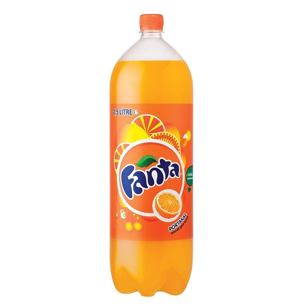 Fanta 2,5lt 6'lı Çayırova su ürünü
