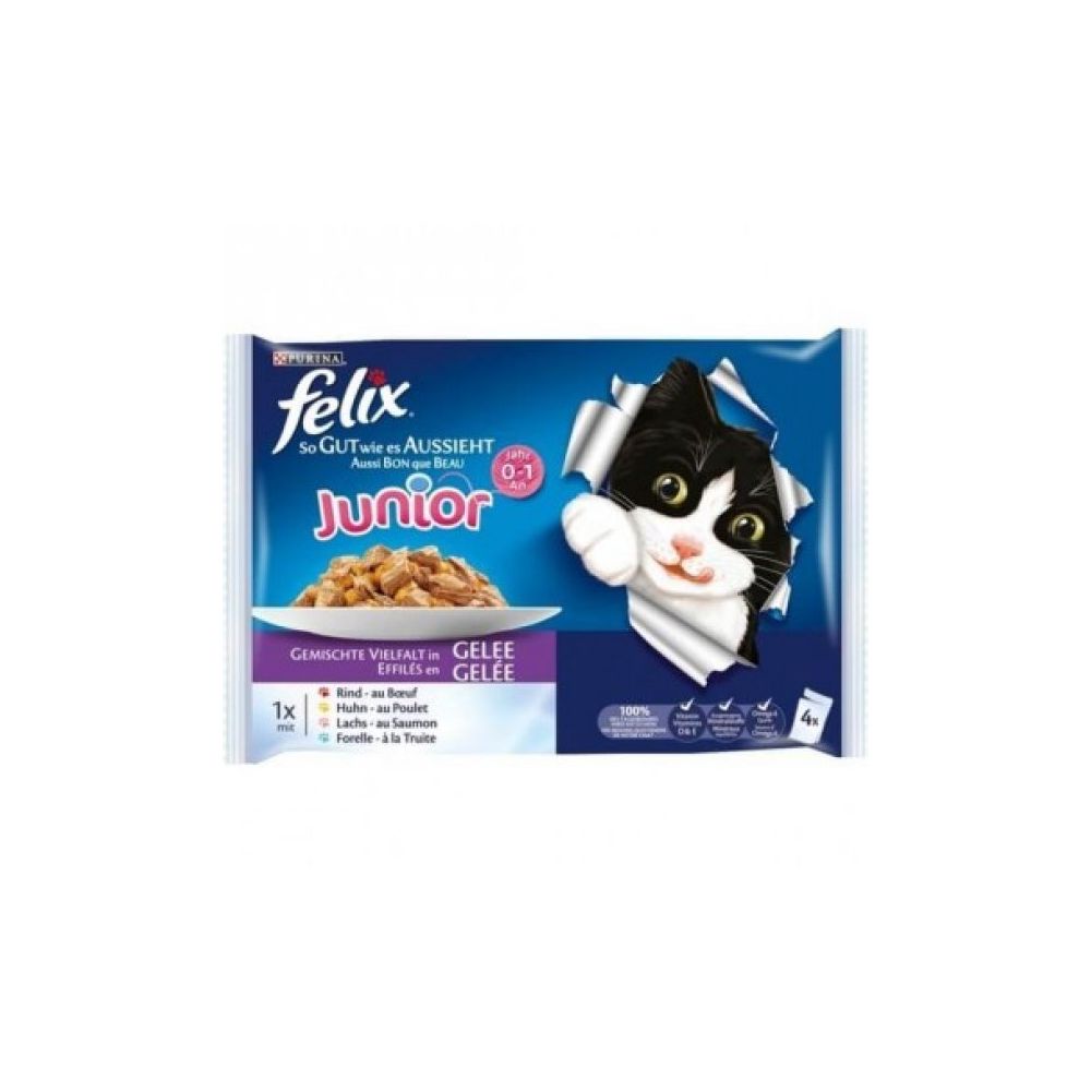 Felix Junior 4x100 Gr Tavuklu Yavru Yas Kedi Mamasi Fiyatlari