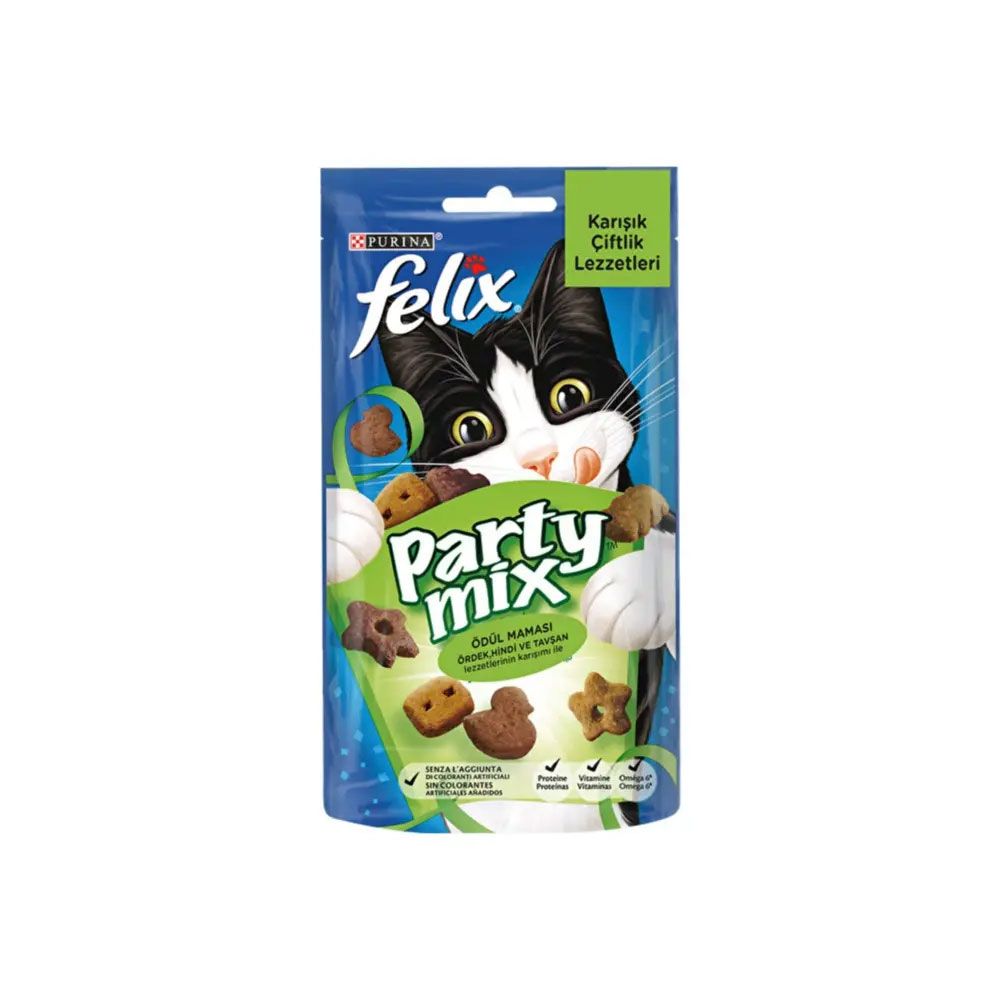 Felix Party Mix Karışık Çiftlik Lezzetleri 60 gr Kedi Ödülü Fiyatları