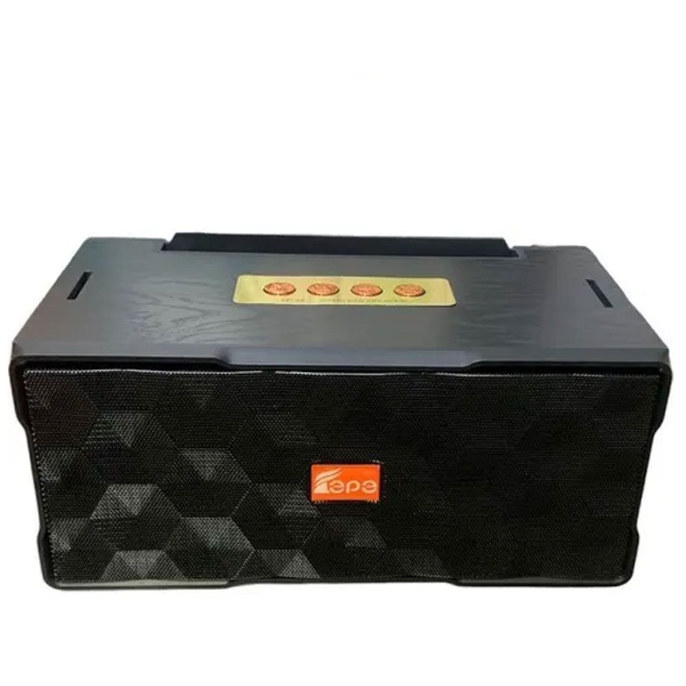 FEPE FP-35 Gerçek Ahşap Standlı Taşınabilir Bluetooth Hoparlör