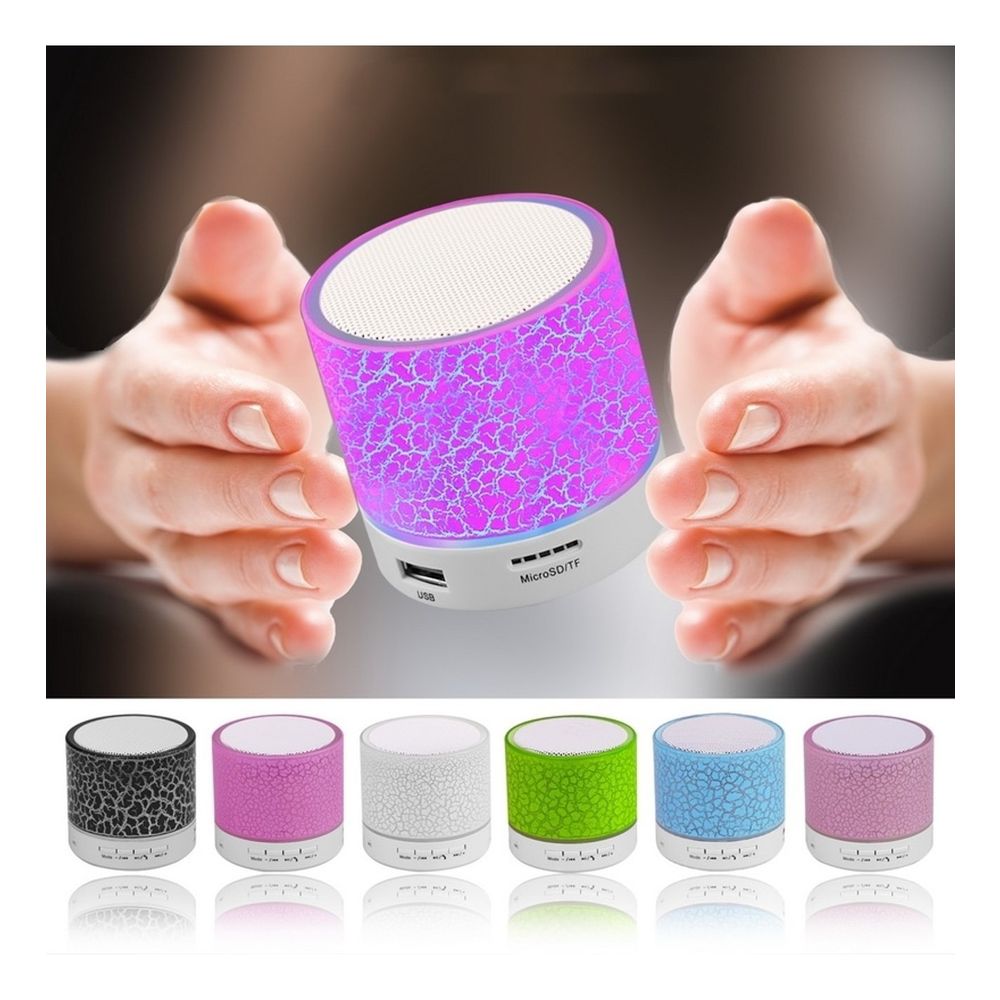 Fioplus FP-S08 Işıklı Taşınabilir Bluetooth Hoparlör