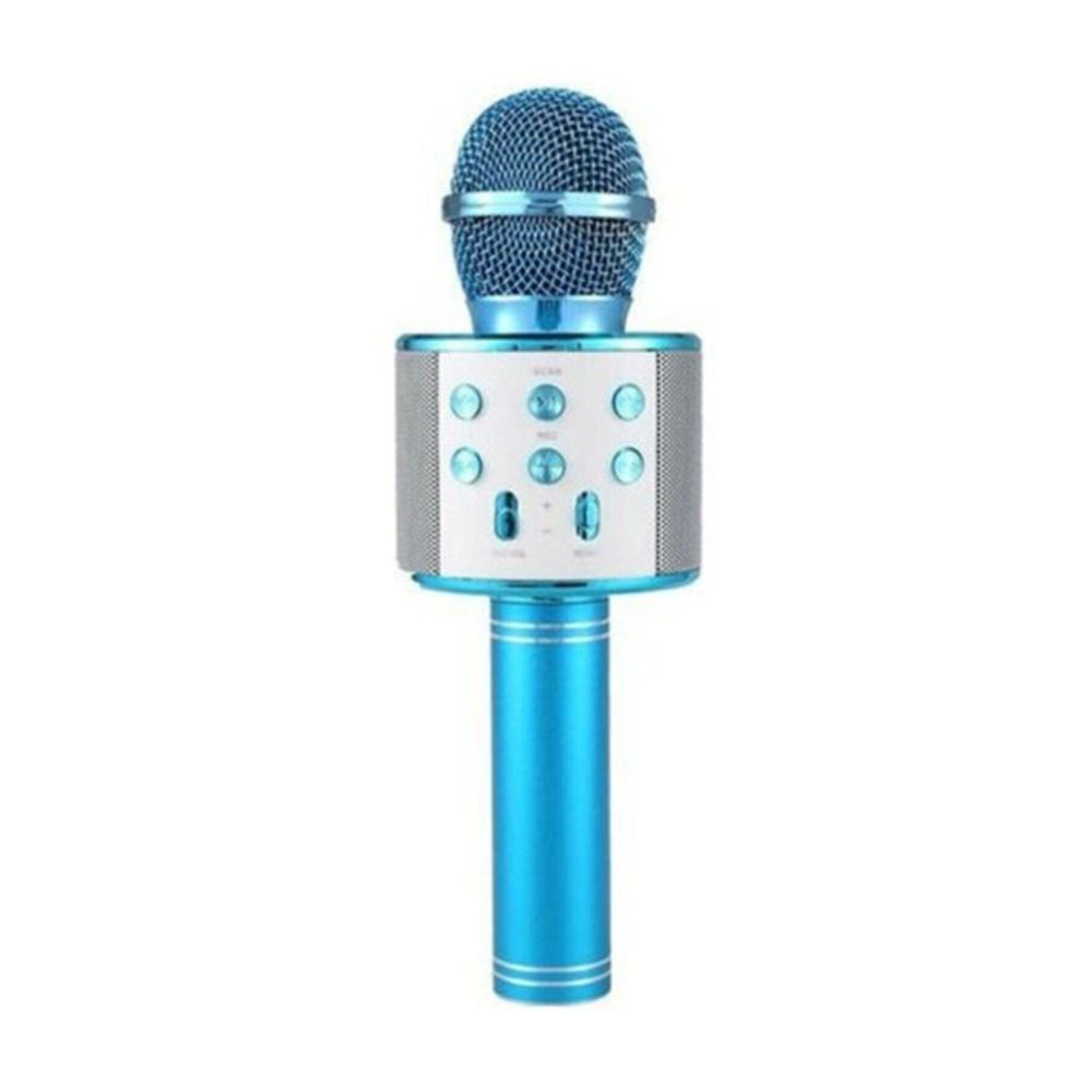 Fioplus WS-858 Pembe Karaoke Mikrofon Bluetooth Hoparlör