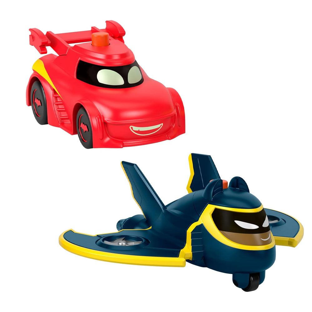 Fisher Price HML26 Batwheels Işıklı Yarışçılar Redbird ve Batwing