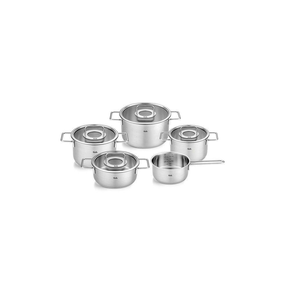Fissler Pure Collection 9 Parça Cam Kapak Çelik Tencere Seti Fiyatları