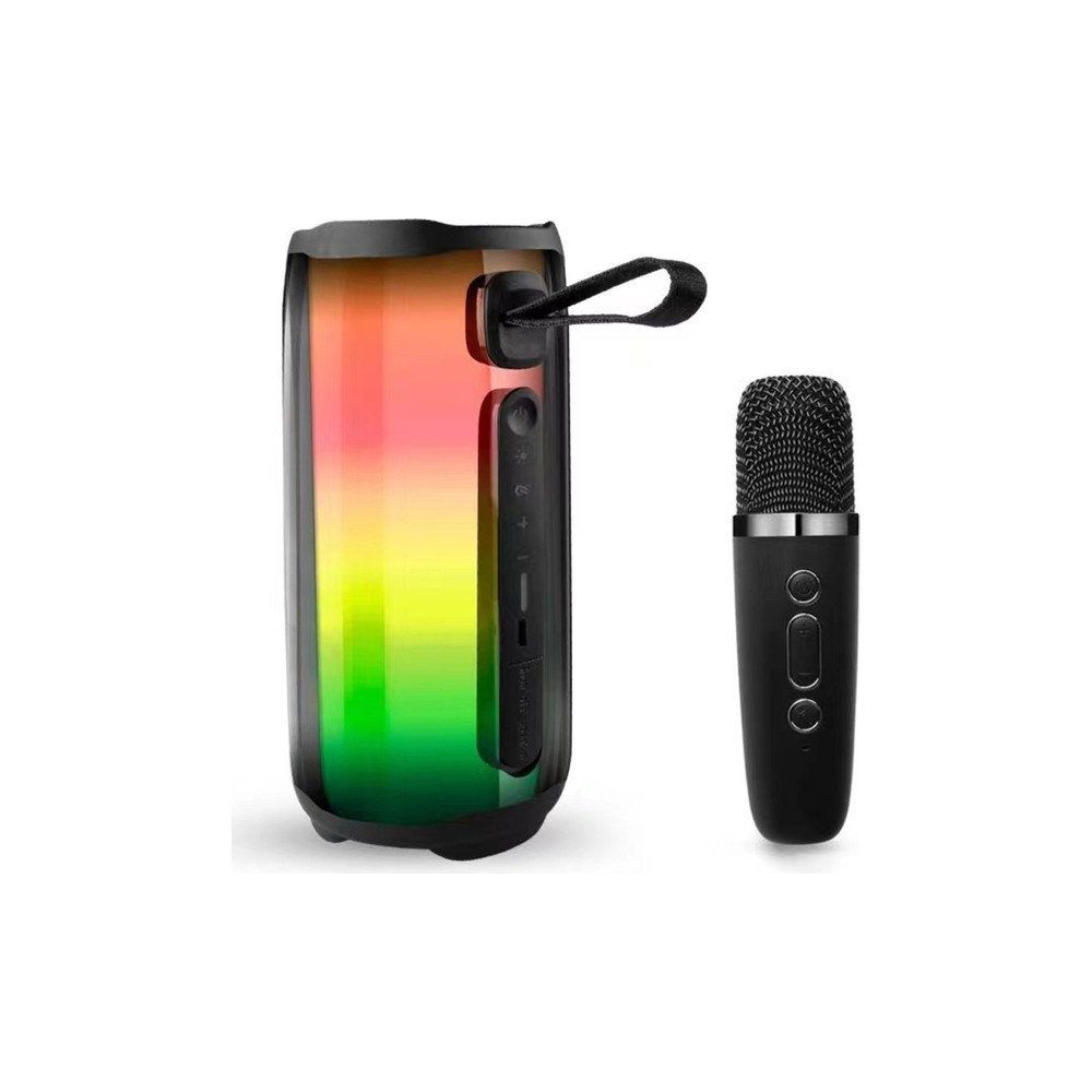 Fogy Pluse 5 Mikrofonlu RGB Kablosuz Soundbar Multimedya Siyah Bluetooth Hoparlör