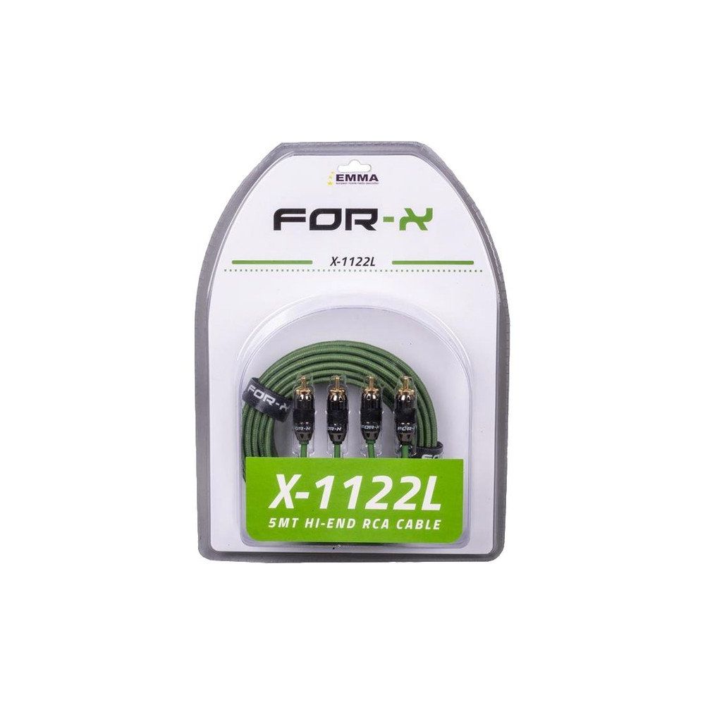 For-X X-1122L 2 RCA + 2 RCA 5 mt Bakır Kablo Fiyatları