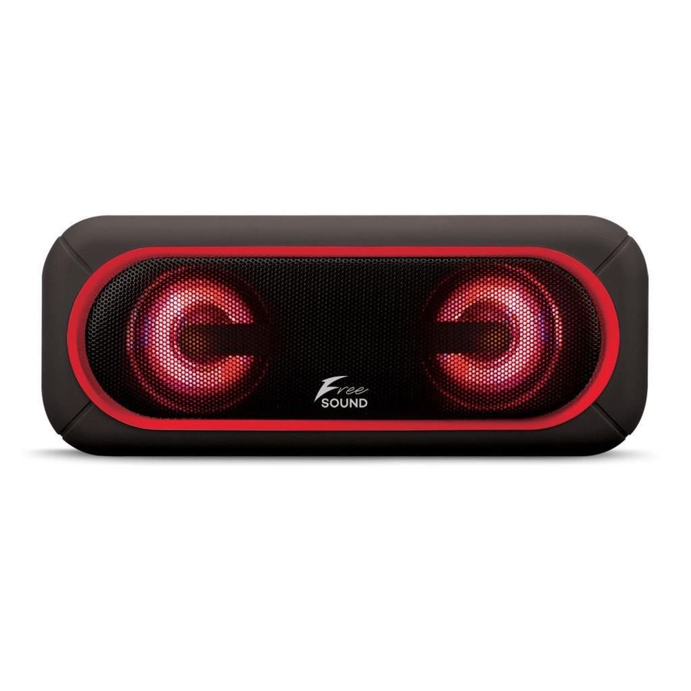 Free Sound FS37 Kırmızı Kablosuz Işıklı Speaker