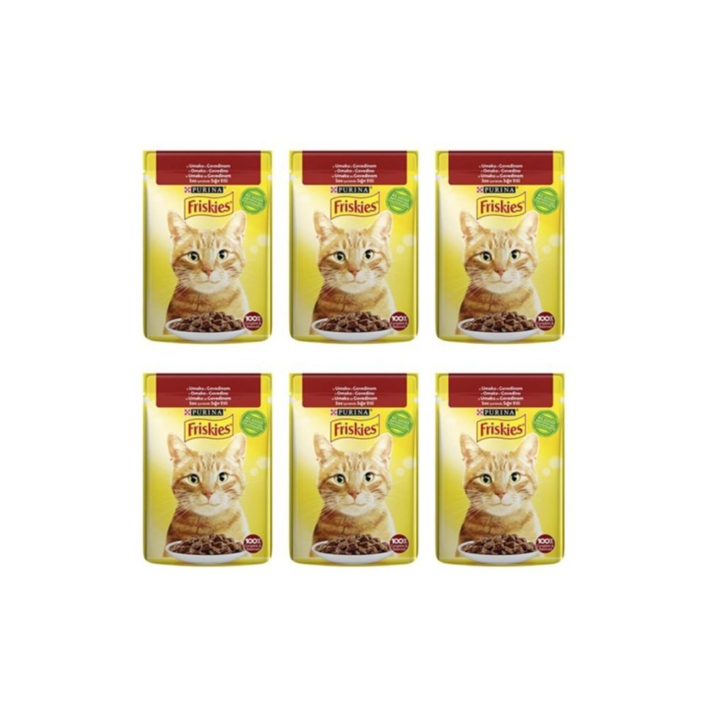 Friskies 6x85 Gr Sigir Etli Soslu Yas Kedi Mamasi Fiyatlari