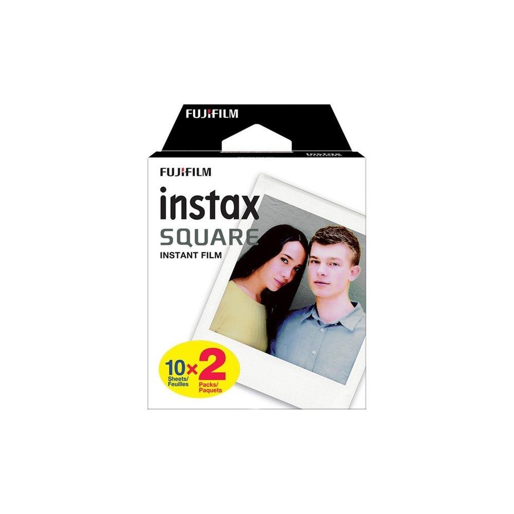Fujifilm Instax Square SQ1 Turuncu Şipşak Fotoğraf Makinesi ve 20'li Kare Film