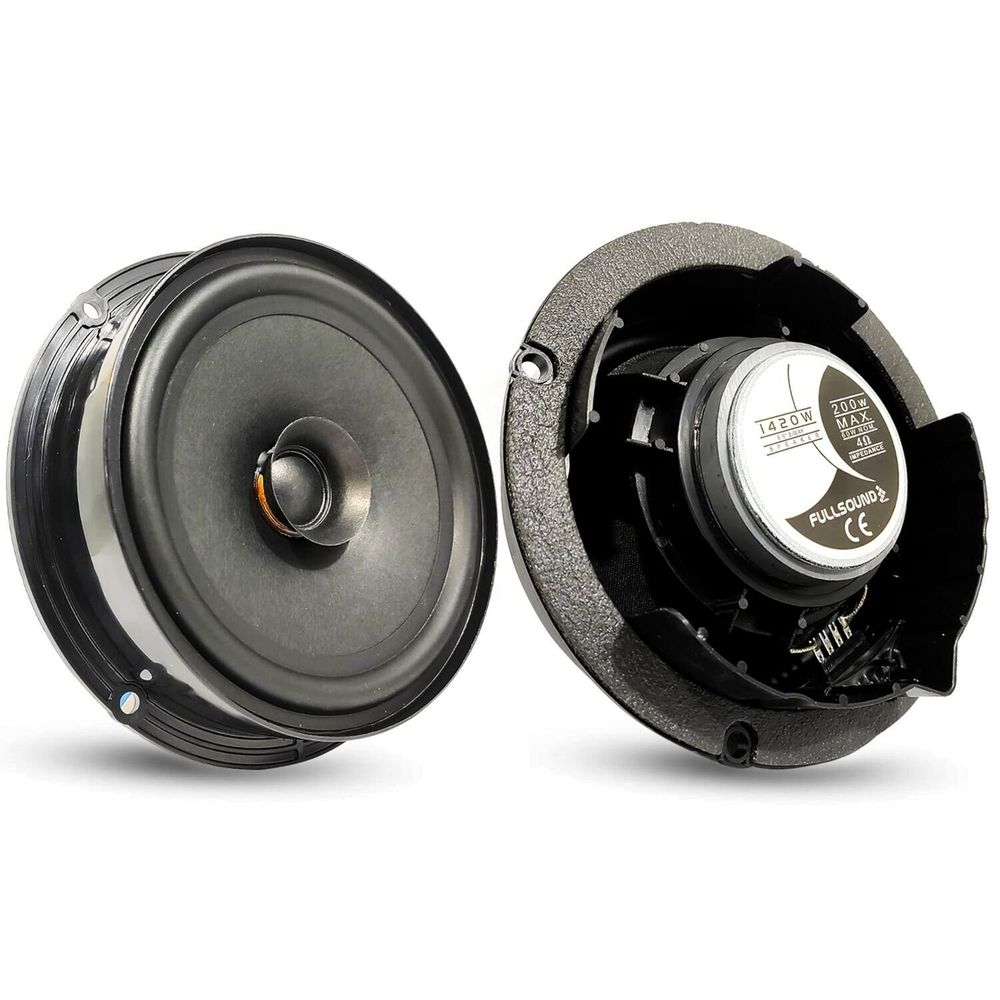 Fullsound K-1420W 16 cm 200W Çerçeveli Volkswagen Oto Hoparlör