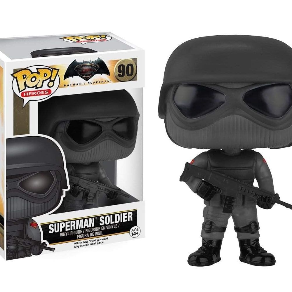 Funko Pop Heroes Bmvsm Superman Soldier 