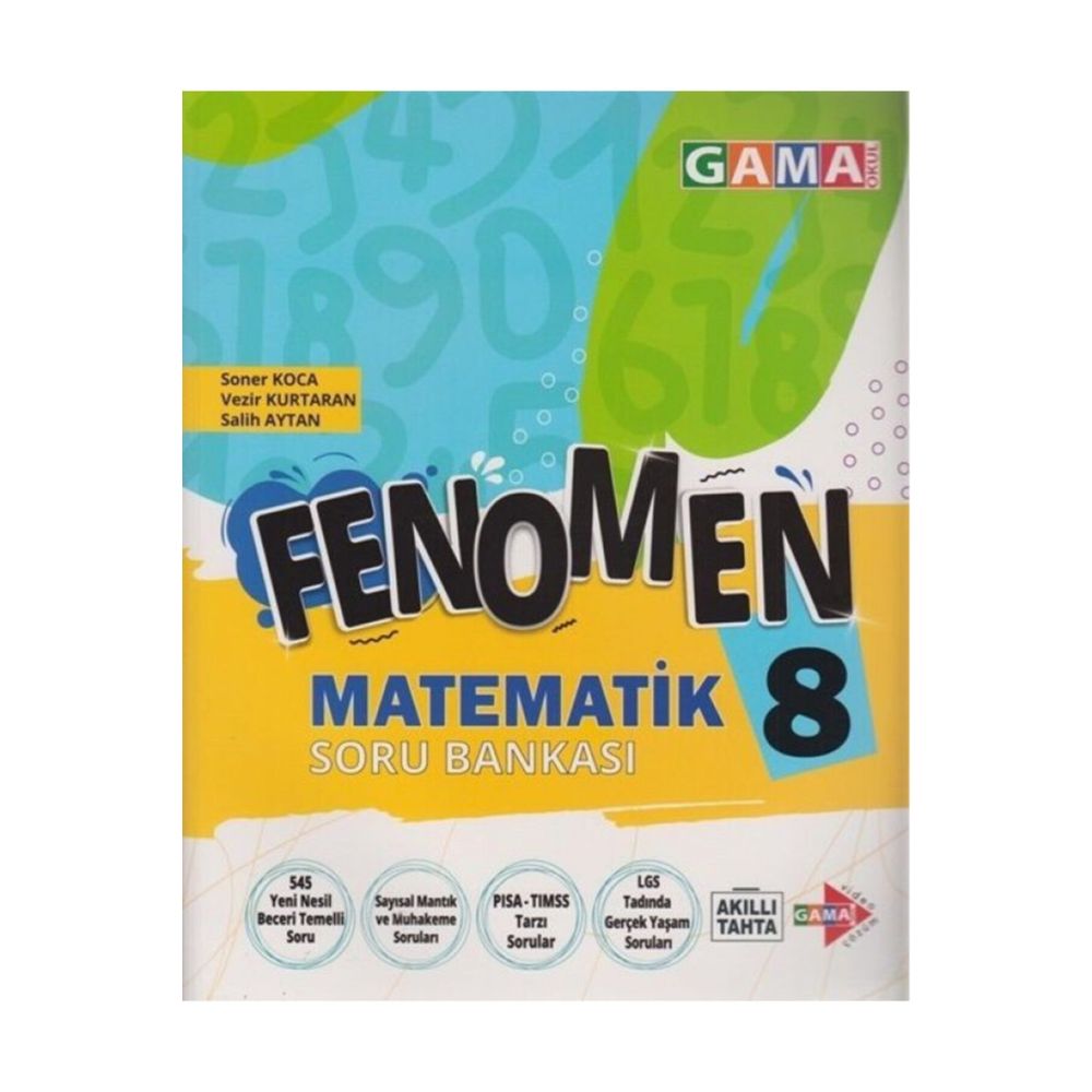 Gama Yayınları 8.Sınıf LGS Fenomen Matematik Soru Bankası Fiyatları