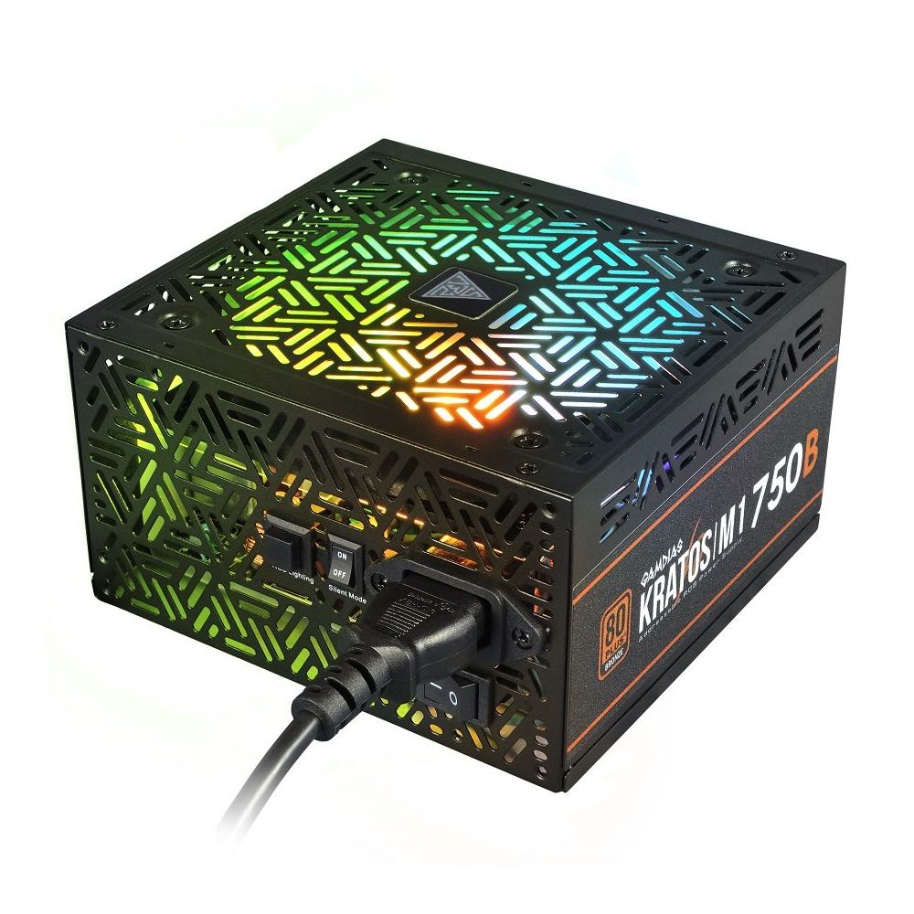 Gamdias Kratos M1-750B 750W 80+ Bronze Aktif PFC RGB Gam Psu