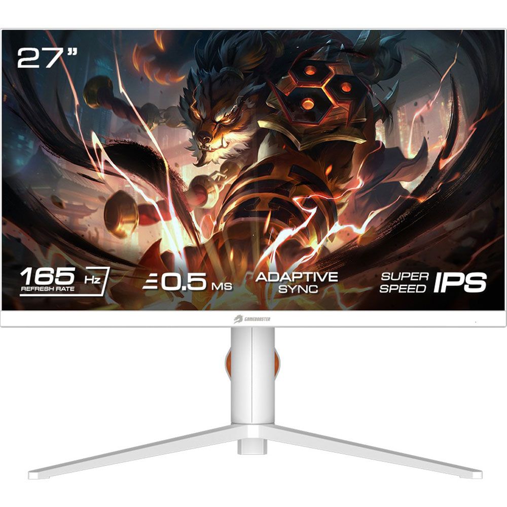 GameBooster GB-2718FFW Beyaz 27 inç 165Hz 0.5ms Oyuncu Monitörü