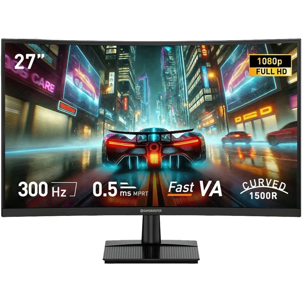 GameBooster GB-27C300FF 27 inç 300Hz 0.5ms Curved Oyuncu Monitörü