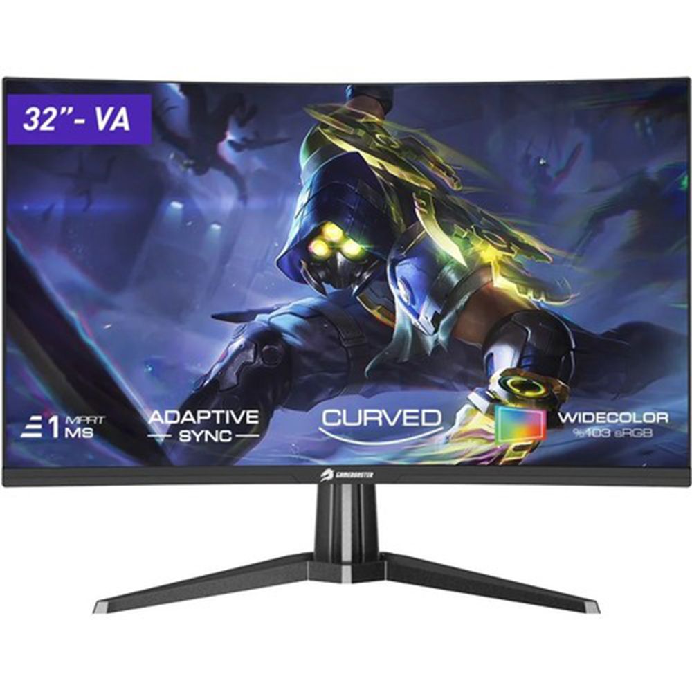 GameBooster GB-3218CF 32 inç 180Hz 1ms Curved Oyuncu Monitörü